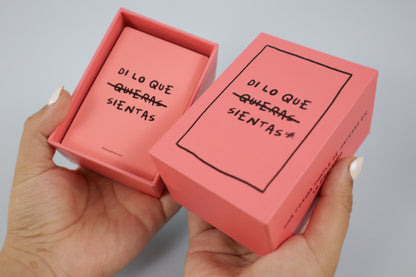 Juego Di lo que sientas - Conexiones profundas